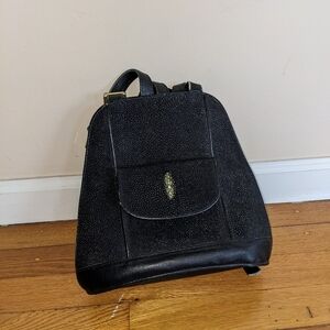 Vintage stingray backpack purse